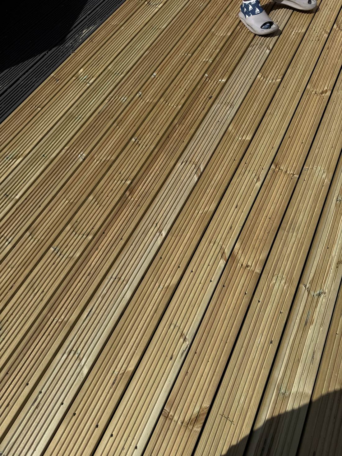 Timber decking
